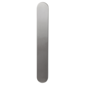 GPF1200.70L/R langschild XL afgerond links-/ rechtsdraaiend RVS geborsteld