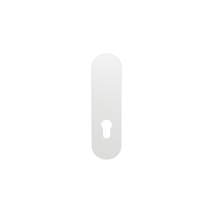 GPF1210.62L/R  kortschild afgerond PC72 zonder krukgat links-/ rechtsdraaiend wit
