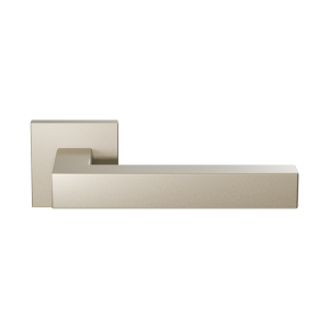 GPF1302.A4-02 Champagne blend deurkruk Zaki+ op vierkante rozet