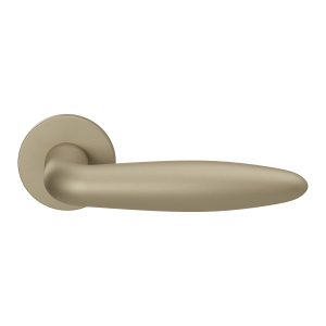 GPF135VRA4 Champagne Blend Sigaar model deurkruk op rozet 53x6mm