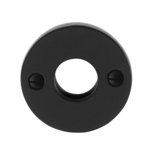 GPF6100.00L/R rozet 53x5mm smeedijzer zwart links-/rechtsdraaiend