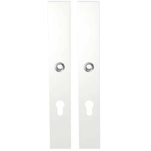 GPF8100.85 langschild XL rechthoekig PC72 wit