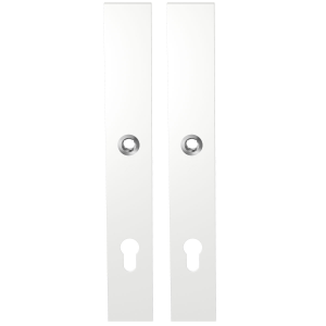 GPF8100.85 langschild XL rechthoekig PC92 wit