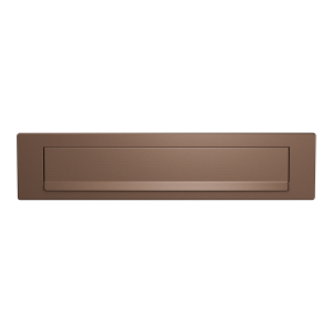 GPF9830.A2 briefplaat Bronze blend 340x77 mm