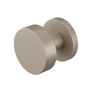 GPF9952.A3-00 Mocca blend vlakke knop S2 52x16mm met ronde rozet