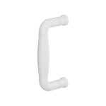 Deurgreep jaren 30 Ika wit 130x60mm