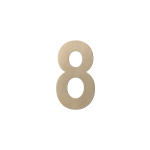 GPF Champagne blend huisnummer 8 L, 200 mm