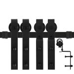GPF0530.61 kastenwandsysteem Lanka zwart 150 cm