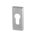 GPF0902.01 cilinderrozet 70x32x10mm RVS geborsteld