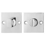 GPF0903.48 toiletgarnituur 50x50x2mm stift 8mm RVS gepolijst