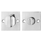 GPF0910.48 toiletgarnituur 50x50x2mm stift 8mm RVS gepolijst
