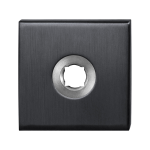 GPF1100.02P1 rozet 50x50x8mm PVD antraciet