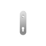 GPF1100.10L kortschild afgerond PC72 linksdraaiend RVS geborsteld