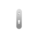 GPF1100.10R kortschild afgerond PC55 rechtsdraaiend RVS geborsteld