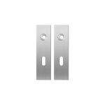 GPF1100.15 kortschild rechthoekig BB56 RVS geborsteld