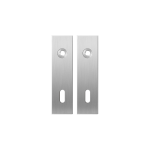 GPF1100.15 kortschild rechthoekig BB72 RVS geborsteld