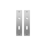 GPF1100.16 plaatschild rechthoekig BB56 RVS geborsteld