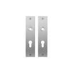 GPF1100.16 plaatschild rechthoekig PC55 RVS geborsteld
