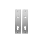 GPF1100.16 plaatschild rechthoekig PC72 RVS geborsteld