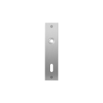 GPF1100.16L/R plaatschild rechthoekig BB72 links-/ rechtsdraaiend RVS geborsteld