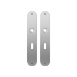 GPF1100.21 plaatschild afgerond BB56 RVS geborsteld
