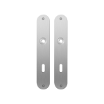 GPF1100.21 plaatschild afgerond BB72 RVS geborsteld