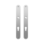 GPF1100.23 plaatschild afgerond PC72 RVS geborsteld