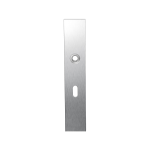 GPF1100.25L langschild rechthoekig BB56 linksdraaiend RVS geborsteld