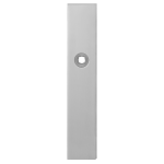 GPF1100.25L langschild rechthoekig linksdraaiend RVS geborsteld