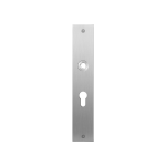 GPF1100.26L/R plaatschild rechthoekig PC55 links-/ rechtsdraaiend RVS geborsteld