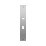 GPF1100.27L/R plaatschild rechthoekig BB56 links-/ rechtsdraaiend RVS geborsteld