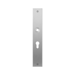 GPF1100.27L/R plaatschild rechthoekig PC55 links-/ rechtsdraaiend RVS geborsteld