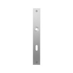 GPF1100.28L/R plaatschild rechthoekig BB72 links-/ rechtsdraaiend RVS geborsteld