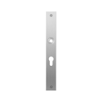 GPF1100.28L/R plaatschild rechthoekig PC55 links-/ rechtsdraaiend RVS geborsteld