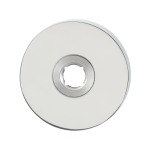 GPF1100.45R rozet 50x6mm RVS gepolijst rechtsdraaiend