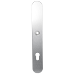 GPF1100.70L langschild XL afgerond PC85 linksdraaiend RVS geborsteld