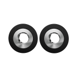 GPF1140.61 Minimalistische Rozet Zwart 28x1,5mm 