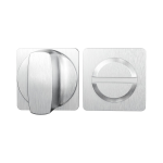 GPF1142.09 Minimalistische Toiletgarnituur 28x28x1,5mm stift 8mm RVS geborsteld