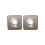 GPF1142.A3 Minimalistische rozet 28x28x1,5mm Mocca Blend