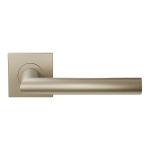 L-haaks model 19mm Deurkruk op Rozet Champagne Blend