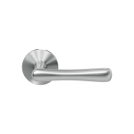 GPF1312.09-05 Pake deurkruk op rozet 50x6mm RVS geborsteld 