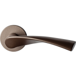 GPF1340.A2-00 Bronze blend deurkruk Kino op ronde rozet