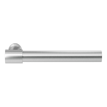 GPF3051.09 RVS geborsteld Hipi Deux deurkruk