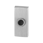 GPF9826.01 deurbel rechthoekig 70x32x10 mm RVS geborsteld