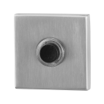 GPF9826.02 voordeurbel vierkant 50x50x8 mm RVS geborsteld