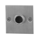 GPF9826.08 RVS deurbel vierkant 50x50x2 mm RVS geborsteld