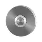 GPF9827.05 deur bel rond 50x6 mm RVS geborsteld