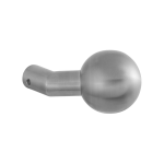 GPF9953.09 kogelknop verkropt RVS 55x16 mm