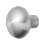 GPF9959.09 Paddenstoel knop S1 RVS geborsteld draaibaar incl. krukstift 52mm