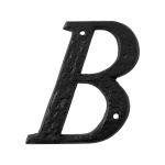 Landelijke huisnummer letter 'B', 101 mm
